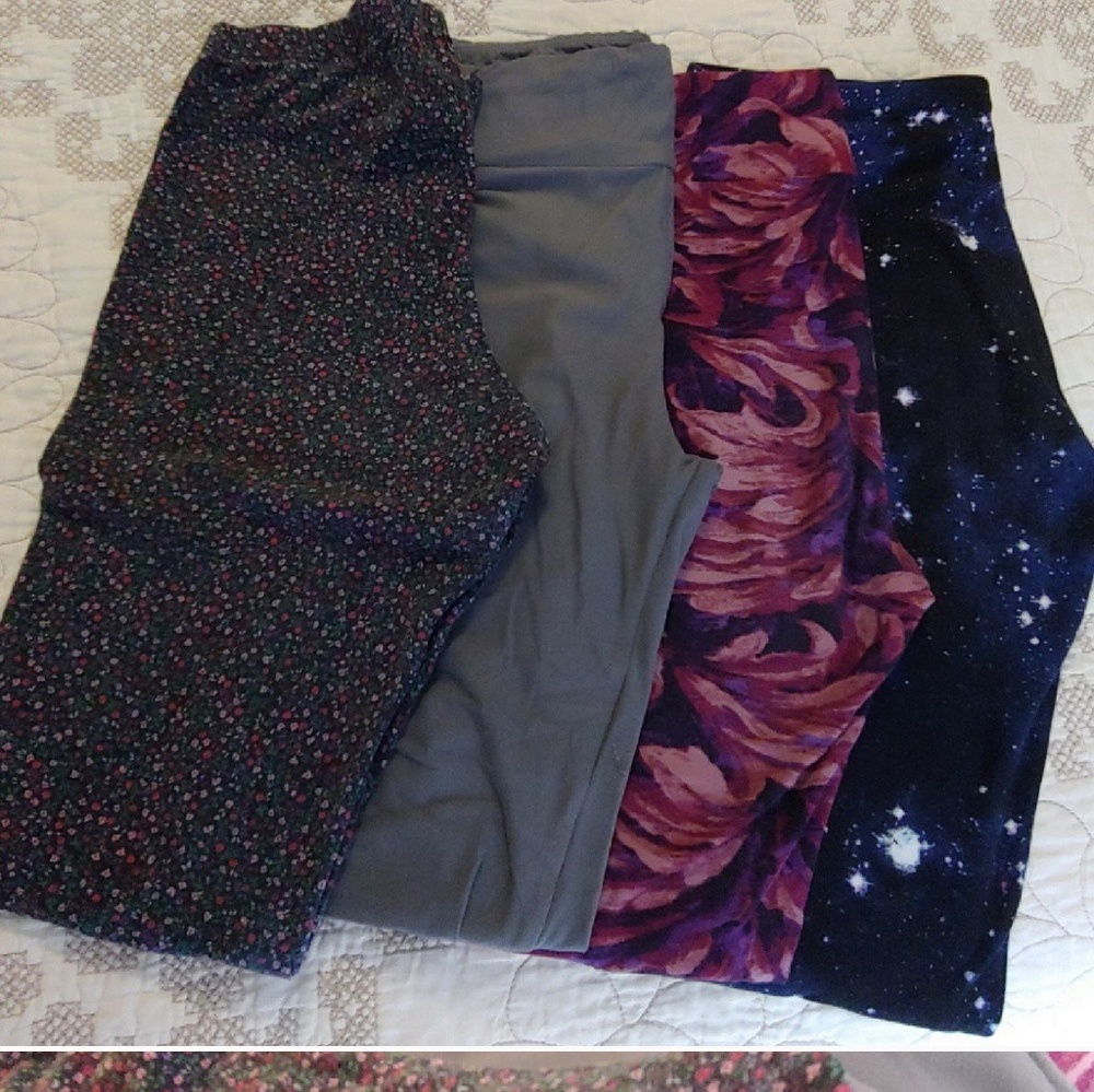 Gray Lula Roe leggings